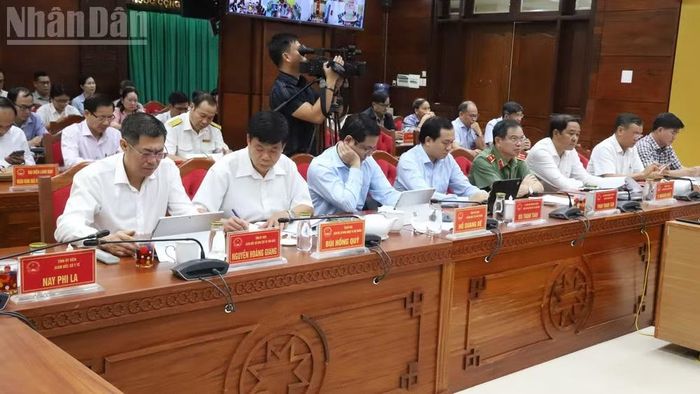 Các đại biểu dự hội nghị. (Ảnh: Nguyễn Công Lý)
