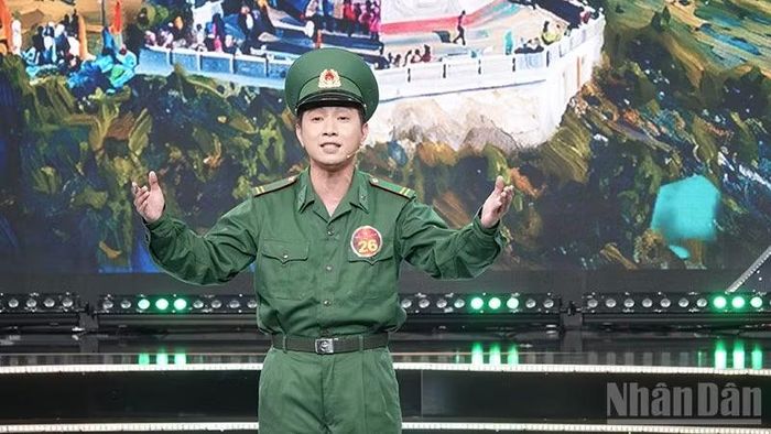 Thí sinh Lâm Chí Ngoán dừng cuộc thi sau đêm chung kết 1. (Ảnh: LINH BẢO)