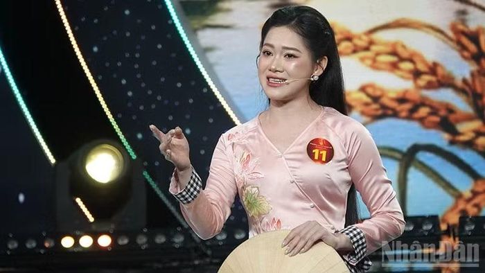 Thí sinh Nguyễn Thị Ngọc Như là 1 trong 2 thí sinh bị loại sau chung kết 1. (Ảnh: Linh Bảo).