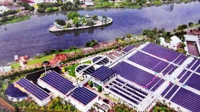 Nhà máy xử lý nước thải Tham Lương-Bến Cát mới chỉ hoạt động 10% công suất thiết kế.