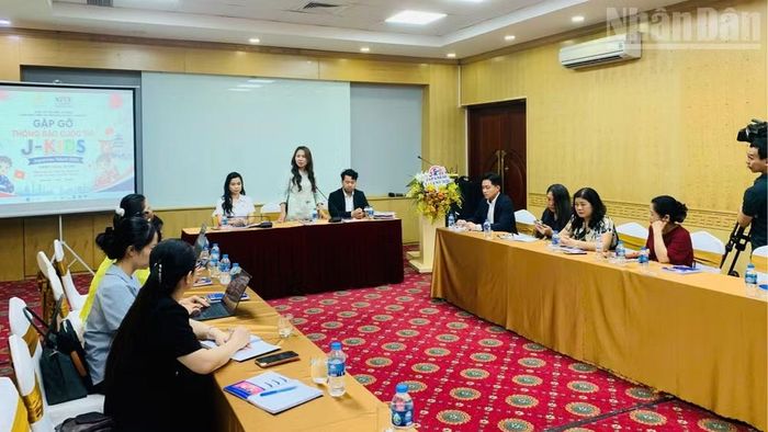 Theo Ban tổ chức, Cuộc thi được kỳ vọng sẽ trở thành một sân chơi thường niên, giúp trẻ em Việt Nam tự tin sử dụng tiếng Nhật, phát huy khả năng sáng tạo và từng bước trở thành những cầu nối hữu nghị giữa hai quốc gia. (Ảnh: SONG ANH)