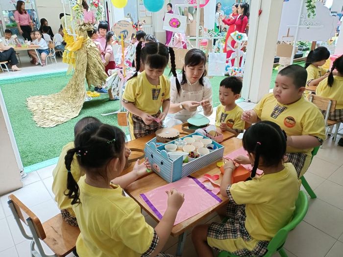 Trẻ mầm non tại TPHCM tham gia chương trình giáo dục kỹ năng sống