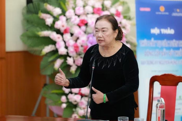 Bà Nguyễn Thị Cúc, Chủ tịch Hội Tư vấn Thuế Việt Nam.