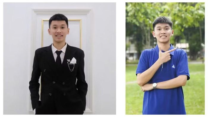 Chân dung thủ khoa kép Võ Gia Thịnh. (Ảnh nhân vật cung cấp)