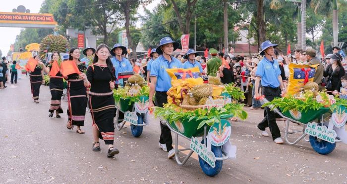 Lễ hội sầu riêng Đắk Lắk năm 2026 mở rộng không gian kết nối giữa văn hóa, sản vật và du lịch. Ảnh: baochinhphu.vn