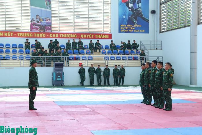 Các đội hoàn thành ngày thi đấu thứ nhất nghiêm túc, an toàn, đúng kế hoạch. Ảnh: Ngọc Lâm