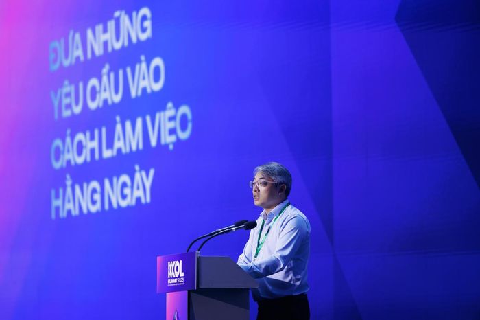 Ông Hoàng Ninh - Phó Cục trưởng Cục Thương mại điện tử và Kinh tế số, Bộ Công Thương. Ảnh: BTC