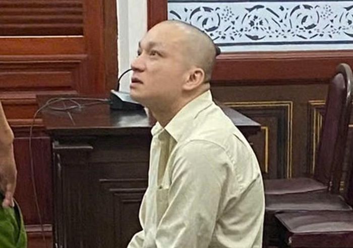 Bùi Trung Trường tại phiên tòa ngày 7/9.