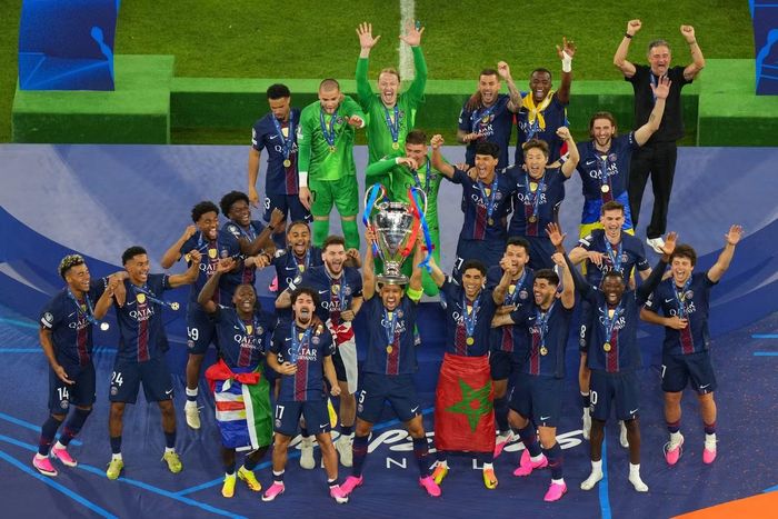 PSG vô địch Champions League. Ảnh: AP