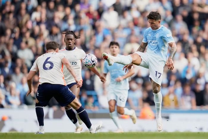Enzo Fernandez gia nhập Man City trong kỳ chuyển nhượng vừa qua. Ảnh: AP
