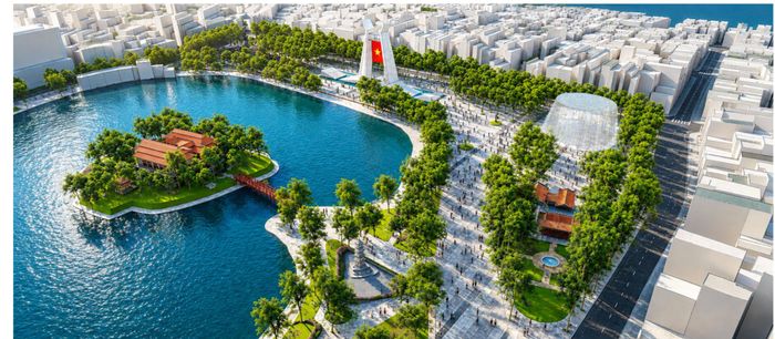 Quảng trường Đông Kinh Nghĩa Thục - Quảng trường Hòa Bình