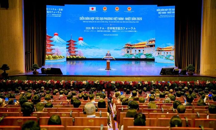 Diễn đàn Hợp tác địa phương Việt Nam - Nhật Bản năm 2026 vừa được tổ chức tại TP Huế.