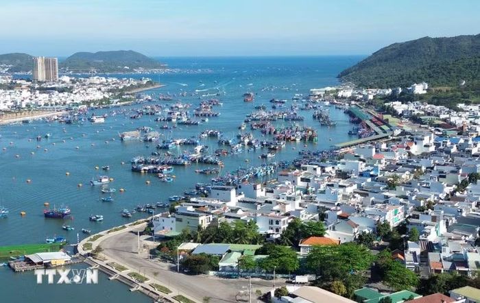 Phường Nam Nha Trang, tỉnh Khánh Hòa. (Ảnh: Nguyễn Thành/TTXVN)