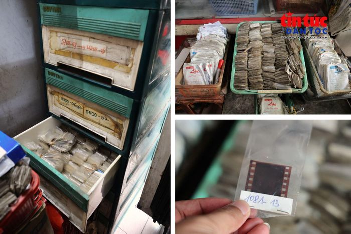 Những phần phim được lưu lại tại Ảnh viện Lộc trở thành ký ức về những khách hàng từng đến chụp ảnh tại đây.