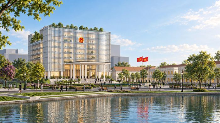 Khu vực trụ sở HĐND và UBND Thành phố Hà Nội dự kiến được hạ giải.