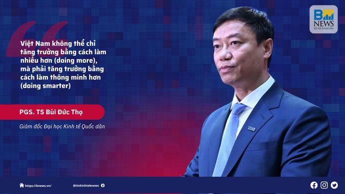 Theo PGS.TS Bùi Đức Thọ, sự ma sát giữa mô hình cũ dựa trên vốn và mô hình mới dựa trên năng suất chính là khúc quanh lịch sử đòi hỏi một cú xoay trục quyết liệt về tư duy.
