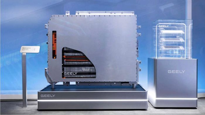 Công nghệ pin thể rắn của Geely được công bố tại Triển lãm ô tô Trung Quốc 2026. Ảnh: Paultan