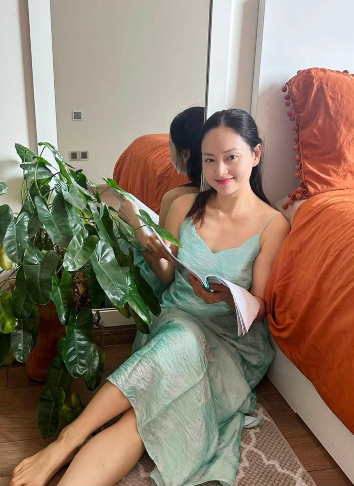 Lan Phương xinh đẹp trong bộ ảnh ngày thường. Ảnh: FBNV