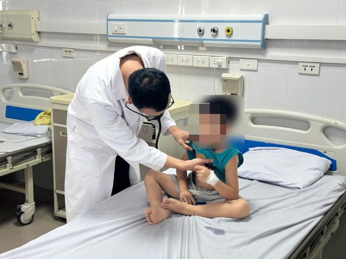 Kết quả xét nghiệm xác định trẻ dương tính với Adenovirus.
