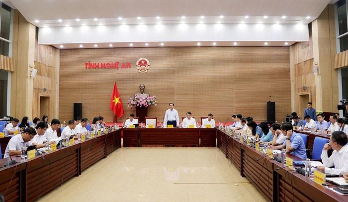 UBND tỉnh Nghệ An tổ chức phiên họp thường kỳ tháng 8/2026 vào chiều ngày 4/9/2026. Ảnh: Phan Quỳnh