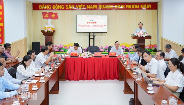 Quang cảnh hội thảo.
