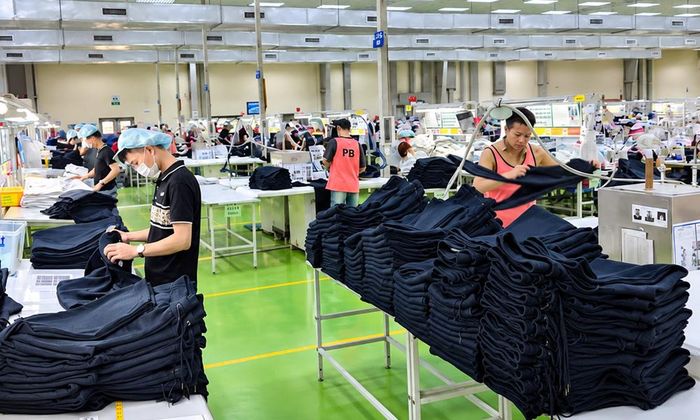 Dây chuyền sản xuất của doanh nghiệp tại Khu công nghiệp VSIP.