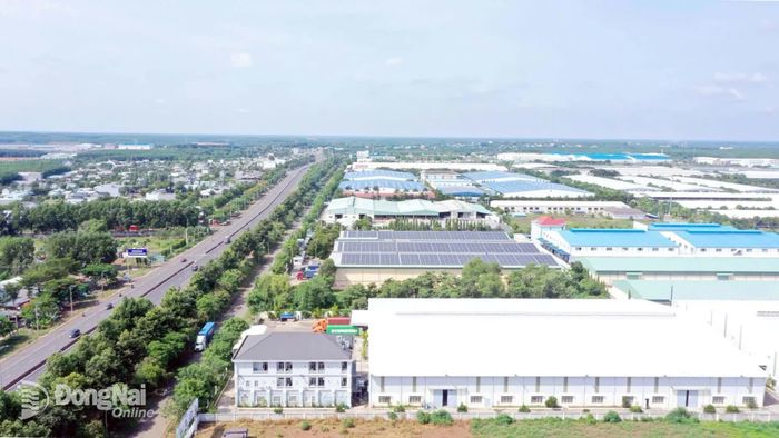 Một góc Khu công nghiệp Minh Hưng (phường Minh Hưng) là một trong những khu công nghiệp tại khu vực phía Bắc thành phố Đồng Nai. Ảnh: Phú Quý