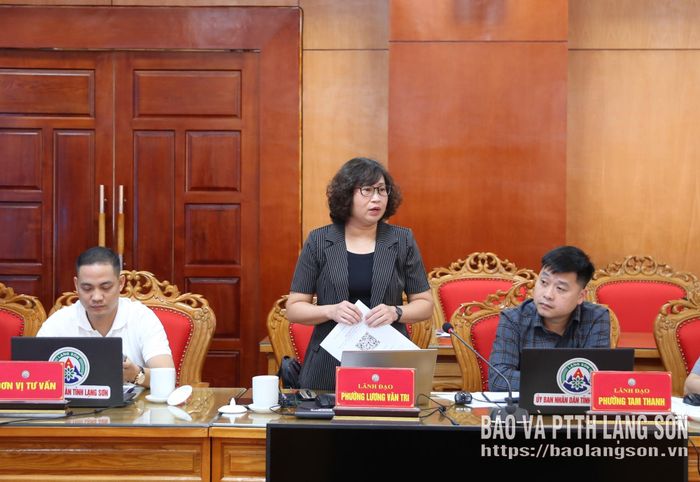 Lãnh đạo phường Lương Văn Tri phát biểu tại cuộc họp