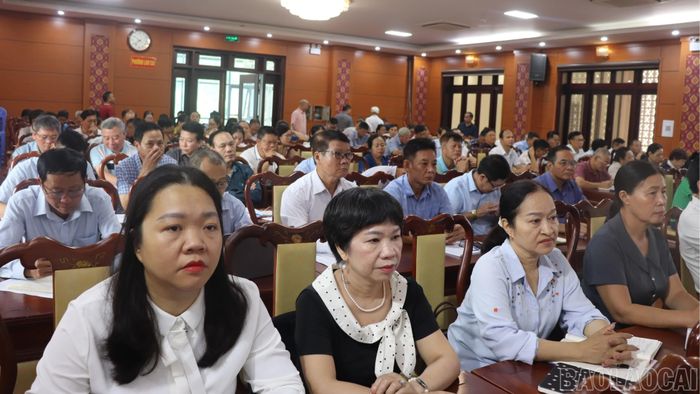 Các học viên tham gia bồi dưỡng.