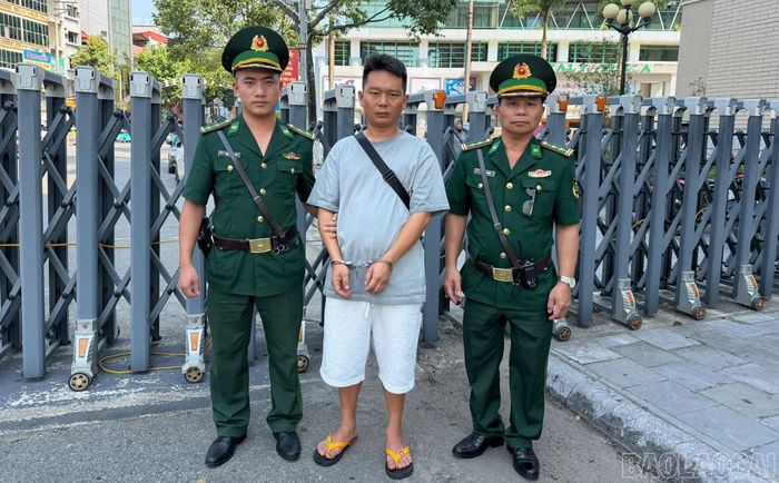 BĐBP Lào Cai bắt giữ đối tượng Zhao Fu Yi (Triệu Phó Nghị).