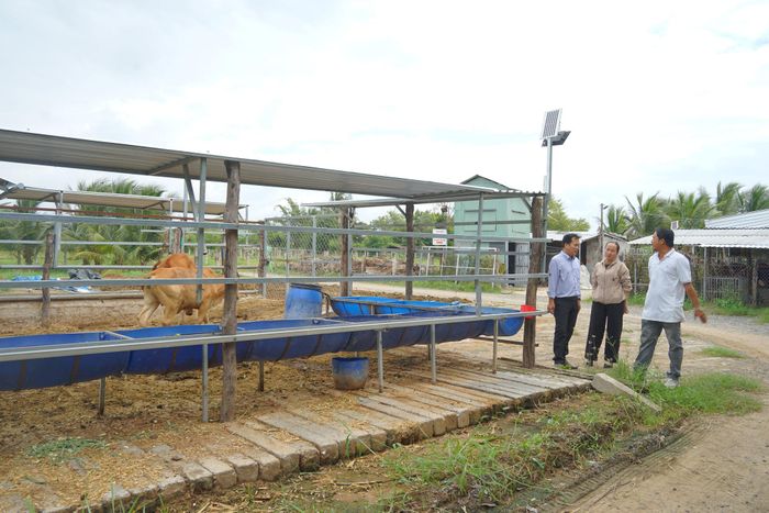 Con đường mở ra sẽ góp phần xây dựng nông thôn mới