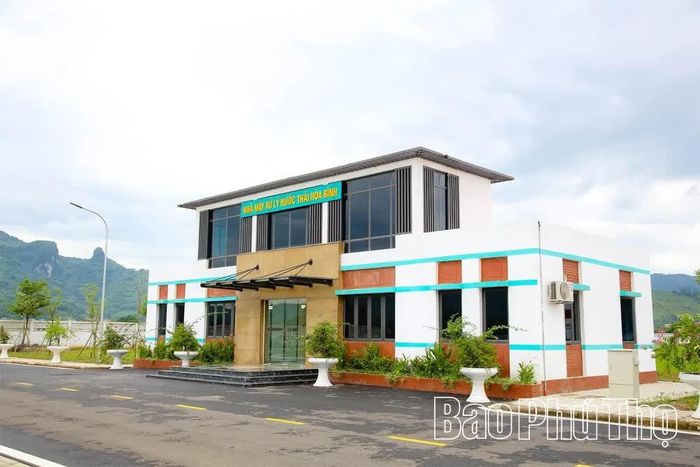 Nhà máy xử lý nước thải Hòa Bình hoàn thiện các hạng mục chuẩn bị đưa vào vận hành.