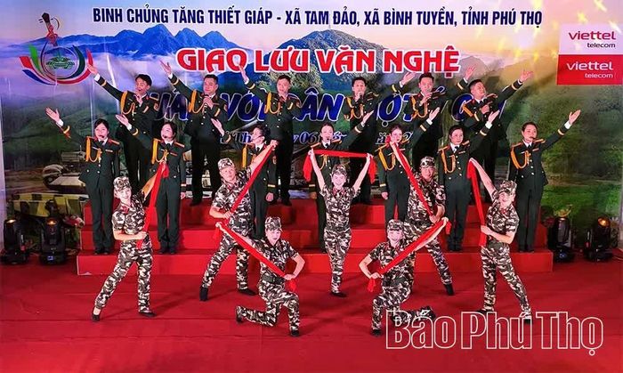 Tiết mục văn nghệ đặc sắc tại chương trình. 