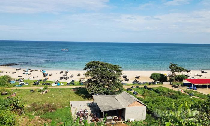 Một góc biển Vịnh Mốc - Ảnh: T.L