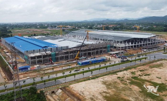 Các dự án đang được đầu tư xây dựng tại Khu công nghiệp Sông Công II giai đoạn 2, mở thêm dư địa phát triển điện mặt trời trên mái nhà xưởng.