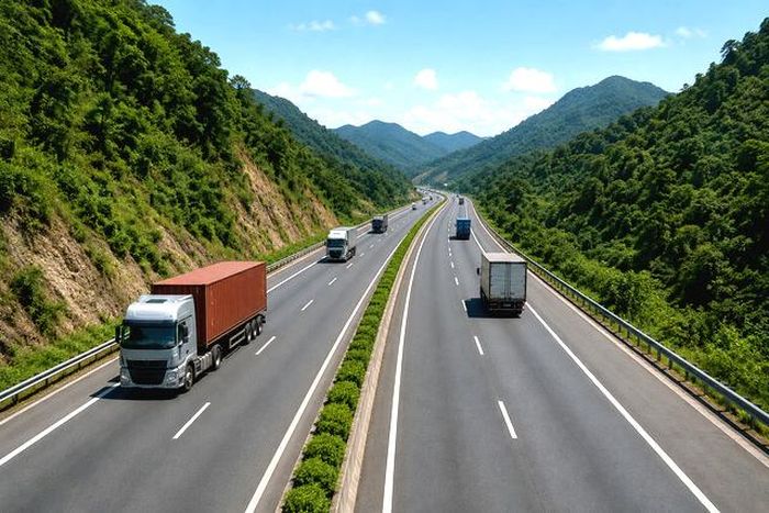 Tuyến đường bộ cao tốc Đức Thịnh - Cửa khẩu quốc tế Cầu Treo được đề xuất nghiên cứu đầu tư quy mô phân kỳ 4 làn xe (Ảnh minh họa).