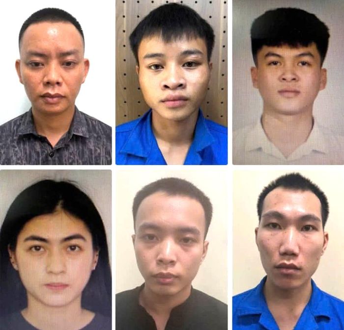 Các đối tượng liên quan đến vụ án.