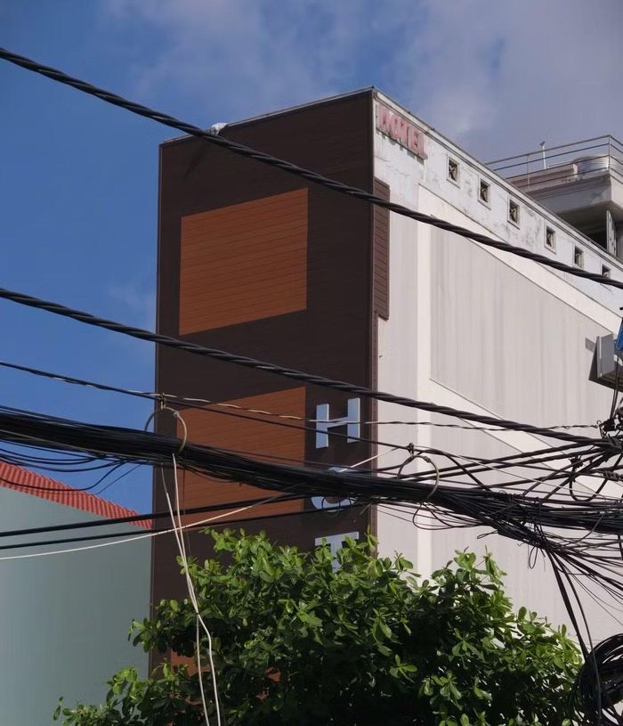 Khách sạn khá bít bùng.