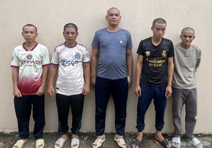 Các đối tượng bị khởi tố về hành vi “Vi phạm quy định về bảo vệ động vật nguy cấp, quý, hiếm”.