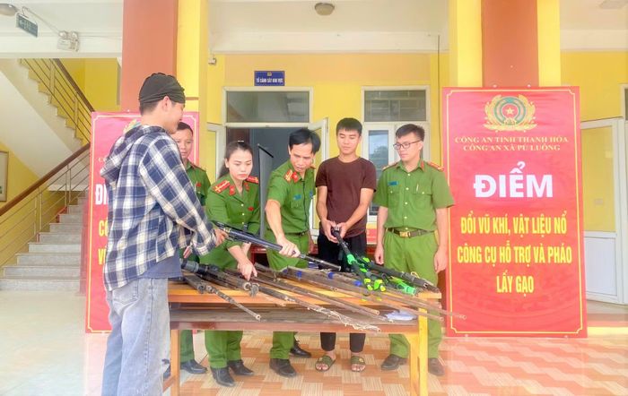 Công tác đảm bảo ANTT ở Pù Luông được Công an xã triển khai từ sớm, từ xa, không để bị động bất ngờ xảy ra.