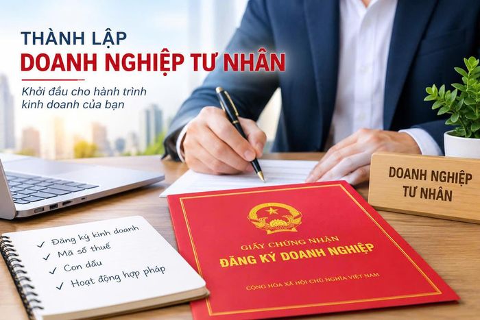Doanh nghiệp tư nhân là loại hình doanh nghiệp phổ biến ở Việt Nam. (Ảnh minh họa, có hỗ trợ AI).