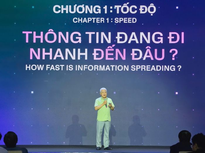 Ông Nguyễn Lâm Thanh - đại diện TikTok Việt Nam chia sẻ tại chương trình