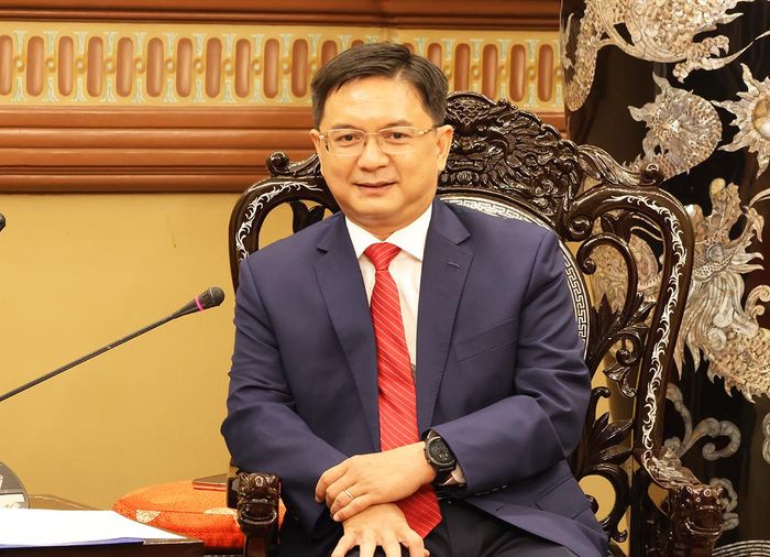 Phó Chủ tịch UBND TPHCM Nguyễn Mạnh Cường phát biểu