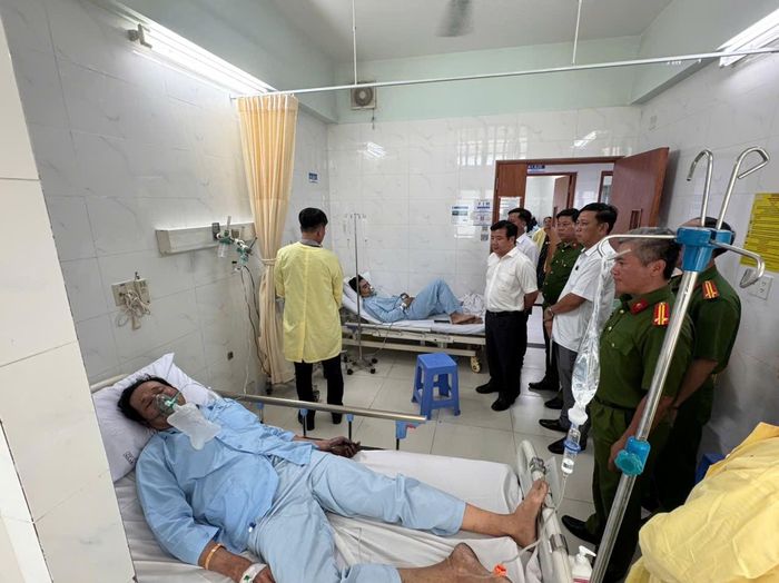 Các nạn nhân đang được chăm sóc tích cực tại bệnh viện