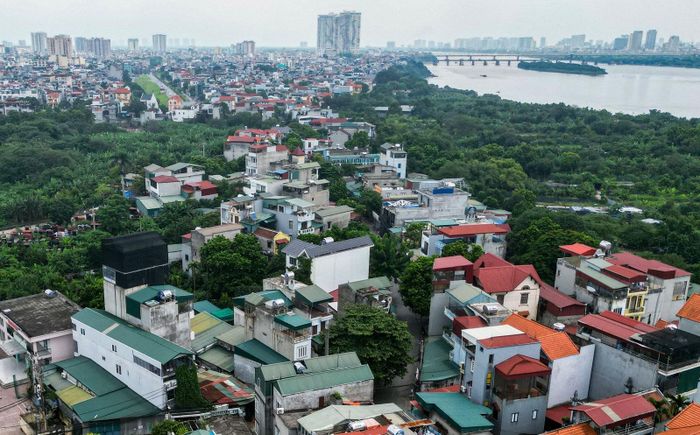 Thành phố dành khoảng 265ha dành cho tái định cư tại chỗ và khu vực lân cận khi triển khai Dự án Trục đại lộ cảnh quan sông Hồng. Ảnh minh họa.