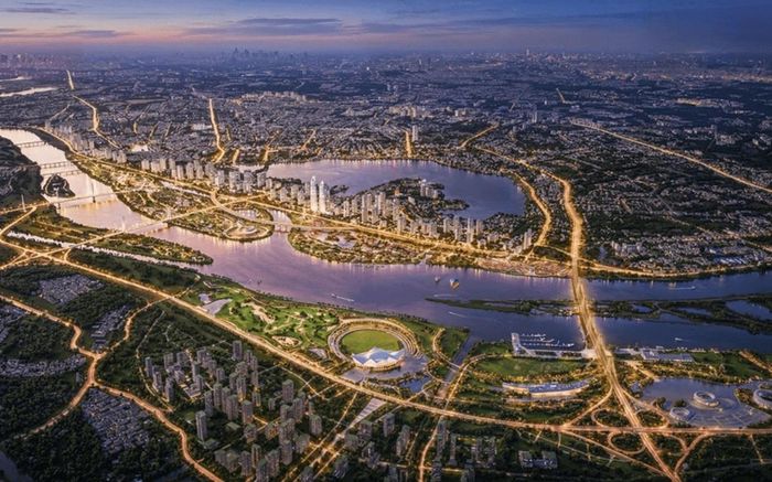 Từ ngày 7-9, Hà Nội bắt đầu lấy ý kiến nhân dân đối với Điều chỉnh tổng thể Quy hoạch phân khu đô thị sông Hồng, tỷ lệ 1/5.000, đoạn từ cầu Hồng Hà đến cầu Mễ Sở. Ảnh minh hoạ: Công an thành phố Hà Nội