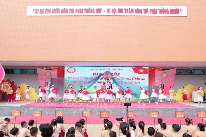 Nhà trường phấn đấu được Thành phố công nhận đạt chuẩn Trường Chất lượng cao (CLC) vào cuối năm học này 2026-2027. Ảnh BQK