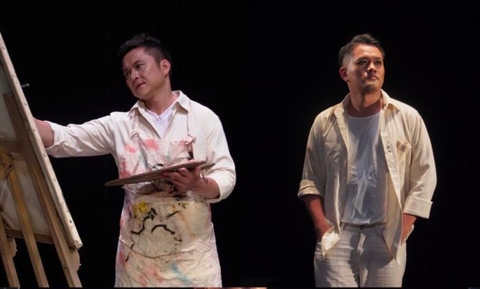 Hai giọng tenor Trịnh Thanh Bình và Nguyễn Trường Linh đảm nhận vai Cavaradossi - họa sĩ si tình. Ảnh: VNOB
