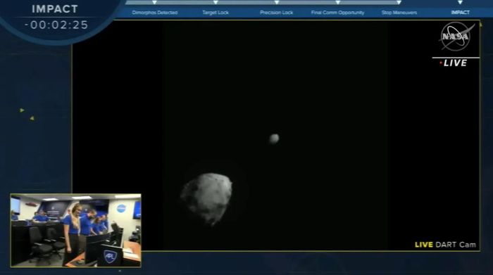 Theo Cơ quan Hàng không và Vũ trụ Mỹ (NASA), chưa phát hiện tiểu hành tinh nào được xác định sẽ va chạm với Trái Đất trong tương lai gần. (Ảnh: NASA)