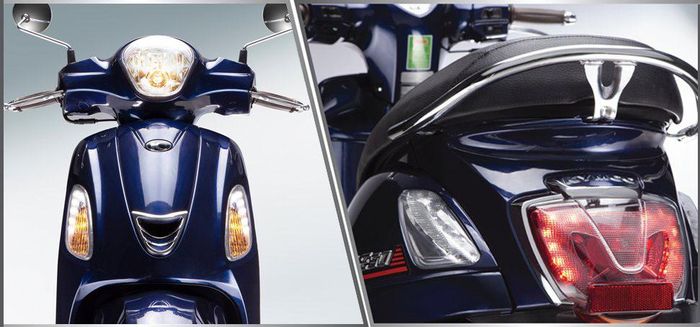 Bình xăng của Like 50cc có dung tích 6 lít.